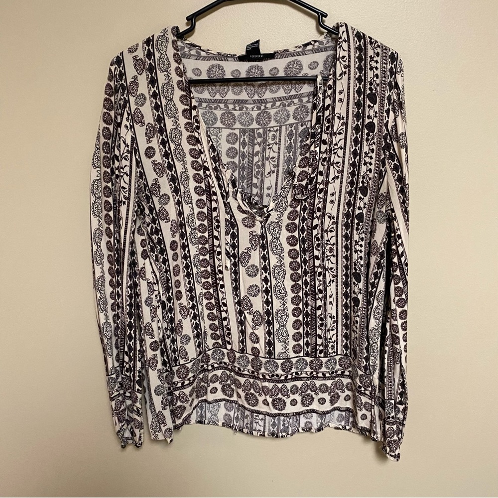 Brown and Cream Shirt